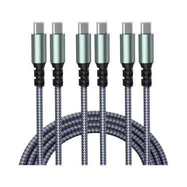 Imagem de Cabo USB C PD De 60W Para Samsung Galaxy S20 S21 S22 S23 Ultra Note 10