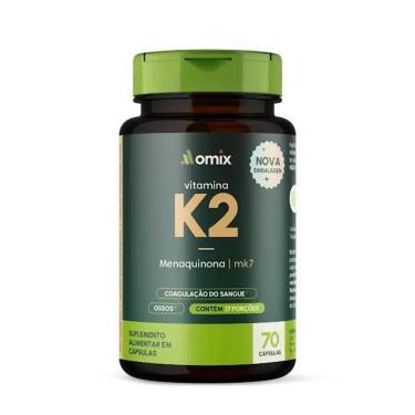 Imagem de Vitamina K2 - MK7 - 70 cápsulas-Unissex