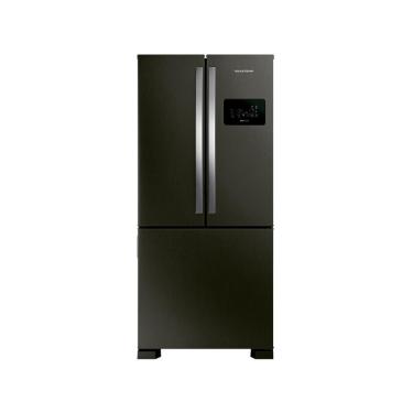Imagem de Geladeira/Refrigerador Brastemp Frost Free Side by Side Black Inox 554L BRO85AE