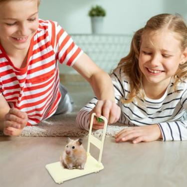 Imagem de Brinquedo Para Hamster - Carrinho Cama Interativo | Acessórios Para Hamster De Gaiola | Para Pequenos Roedores Brincarem Crianças Casa Gaiola Adereço Fotos