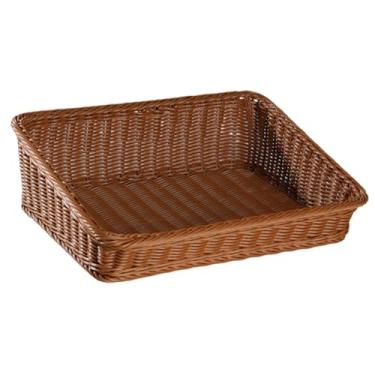 Imagem de Ｂｅｓｇａ Cesto de vime para pão, cesto organizador de frutas, organizador de, suporte para frutas e legumes, M