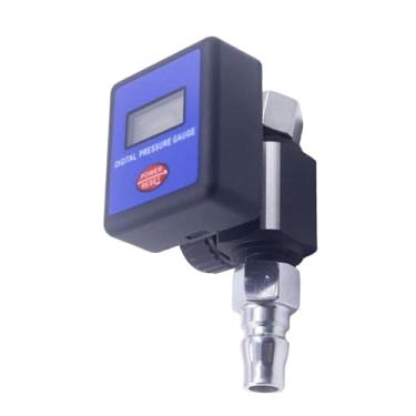 Imagem de MERIGLARE Regulador de ar para pulverizador de tinta, medidor de pressão de ar de 1/4, conector rápido, acessórios profissionais, adaptador, ferramenta, medidor