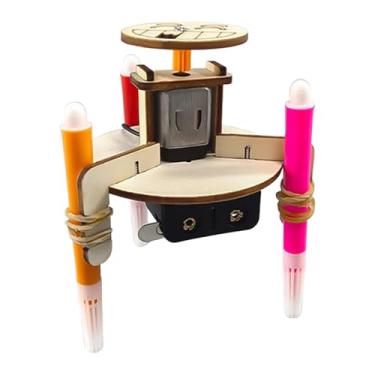 Imagem de MERIGLARE Brinquedos de construção de robôs para desenho, kits de experimentos científicos, materiais didáticos para pré-escola, projetos tecnológicos para