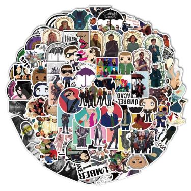 Imagem de Adesivos 100 unidades/lote Umbrellas Academys Waterproof Vinyl