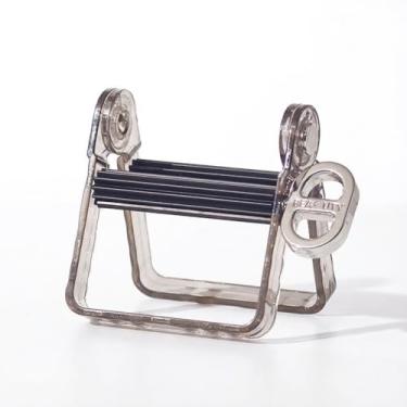 Imagem de Espremedor de tubo galvanizado manual de pasta de dente chave de rolo para loção creme e tubos de tinta