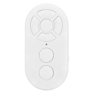 Imagem de Pissente Selfie Com Controle Remoto, Tipo C Recarregável BT 10m Selfie Clicker Com Reprodução Rápida e Reversa, para Gravação de Vídeo e Leitura de Livros Eletrônicos (WHITE)