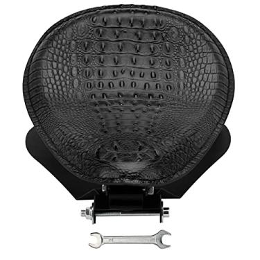 Imagem de VG MOTO Assento De Motocicleta Bobber Solo Seat Com Suporte De Montagem De Base De Mola Kit De Substituição Para Harley Davidson Sportster Xl 883 1200 (Preto-Crocodilo)