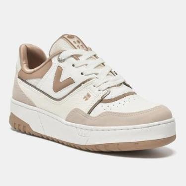 Imagem de Tênis Via Marte Feminino Casual Plataforma Alta Confortável-Feminino