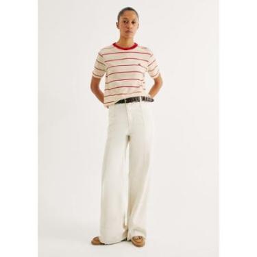 Imagem de Calça Feminina Wide Leg Cintura Alta-Feminino