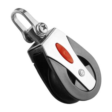 Imagem de YsXoWiui Polia de cabo de aço para acionamento de cabos, acessório de hardware para equipamentos de ginástica e varal de roupas, 1 Pedaço