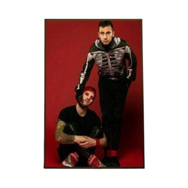 Imagem de Pôster Da Banda Twenty One Pilots, Adesivo Artístico Autoadesivo À Pro