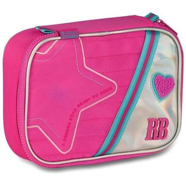 Imagem de Estojo BOX Rebecca Bonbon Holografico Shine Clio STYLE RB27019 Rosa