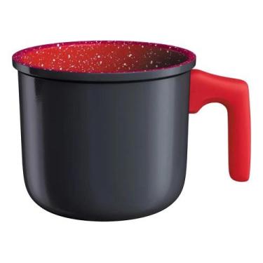 Imagem de Leiteira Fervedor Antiaderente 14cm 1,9 Litros Titânio - Euro