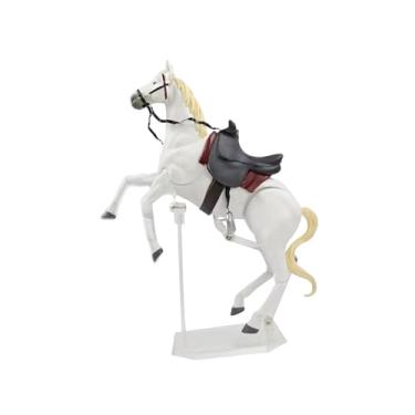 Imagem de harayaa Estátua de Cavalo, Animal de Fazenda, Figura de ação, Modelo Colecionável para Presente de Aniversário Infantil, Branco