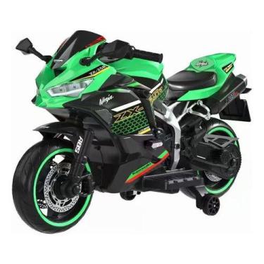 Imagem de Moto Elétrica Infantil Super Speed Verde 12V - Unitoys