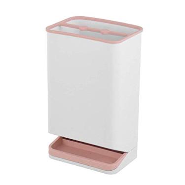 Imagem de Housewares Suporte de guarda-chuva de plástico, suporte de guarda-chuva interno com bandeja de gotejamento removível, suporte de bengala para escritório em casa (cor: preto) ()