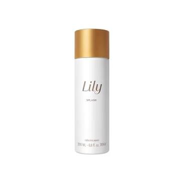 Imagem de Body Splash Lily Tradicional 200ml Fragrância Delicada e Floral