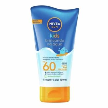Imagem de Protetor Solar Nivea Sun Kids Brincando na Água FPS 60 com 150ml, 150m