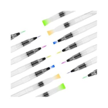 Imagem de Conjunto De Canetas Pincel Para Aquarela 7/14 Peças, Canetas De Tinta 