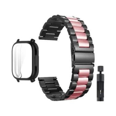 Imagem de Pulseira De Metal Luxuosa Para Redmi Watch 5, Estojo Macio De TPU, Pul
