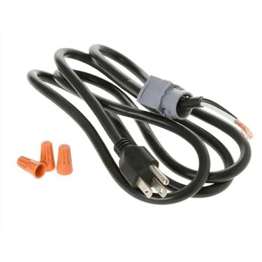 Imagem de WX09X70910 Cabo de alimentação 1,77 m compatível com máquinas de lavar louça GE - Budora - PS968258, WD06X10020, WX09X70909, WX09X70909RB, WX09X70910RB
