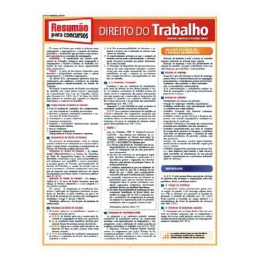 Imagem de Direito Do Trabalho - RESUMAO, Sortido