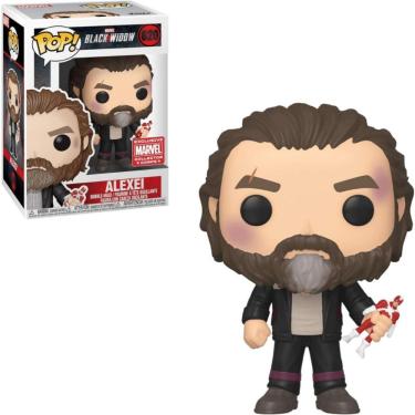 Imagem de Funko Pop Black Widow 620 Alexei Holding Red Guardian Exclusive