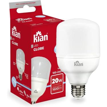 Imagem de Lâmpada Led Globe Kian Base E-27 20w 6.5k Bivolt