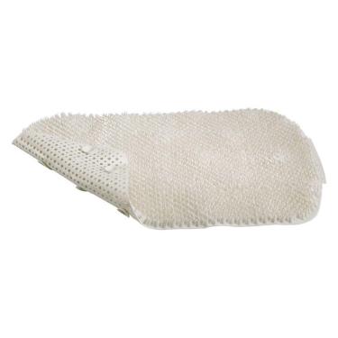 Imagem de Tapete Felpudo 57x34cm Branco Es4 - Br1 - Astra Tapete Felpudo 57x34cm Branco Br1-es4 As Es4*br1