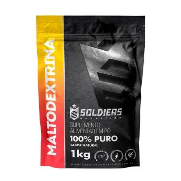 Imagem de Maltodextrina 1 Kg - 100% Puro Importado - Soldiers Nutrition-Unissex