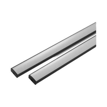 Imagem de Perfil De Alumínio Preto Com LED De 0,5m Para 5050 5630, Capa Preta Le