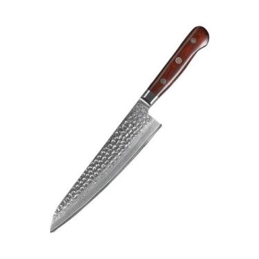 Imagem de Faca De Chef Com Cabo Antiderrapante Para Cortar Carne, Peixe E Vegeta