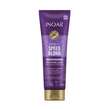 Imagem de Inoar cond bisnaga 240ml speed blond desamarelador