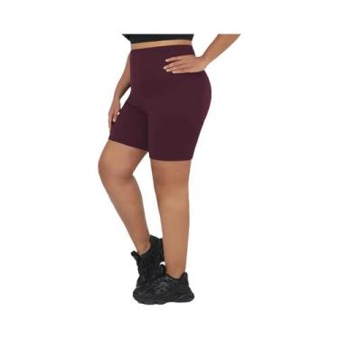 Imagem de Shorts Biker Super Macios plus Size Para Mulheres, Não Transparentes, 
