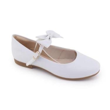 Imagem de Sapato feminino Pampili 10.449 com laço sapatilha-Feminino
