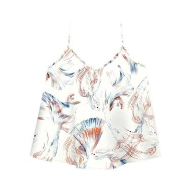 Imagem de Blusa Regata De Alças Finas Estampada-Feminino