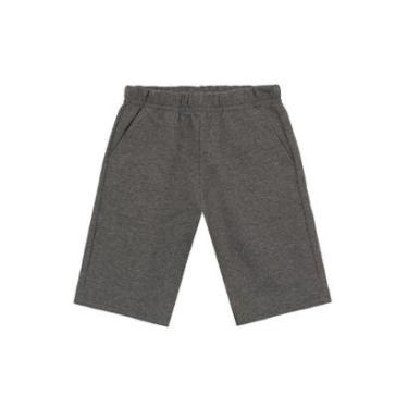 Imagem de Bermuda infantil menino em moletinho Brandili-Masculino