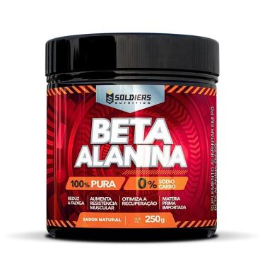 Imagem de Beta Alanina 250g - 100% Puro Importado - Soldiers Nutrition-Unissex
