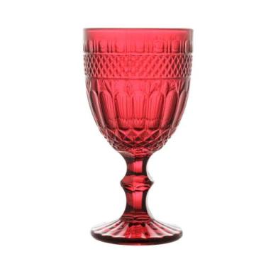 Imagem de Taça para Água Brand 320ml Vermelho Vidro Wolff