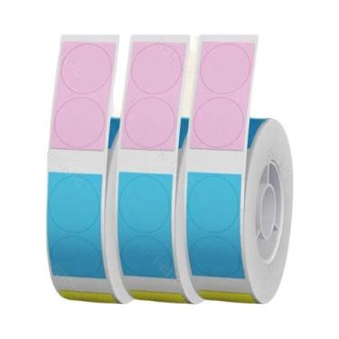 Imagem de Etiquetas Adesivas De Papel Térmico Transparente E Impermeável Para Im