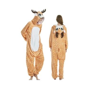 Imagem de Fantasia De Cosplay Kigurumi Para Adultos Em Formato De Animais: Leão,