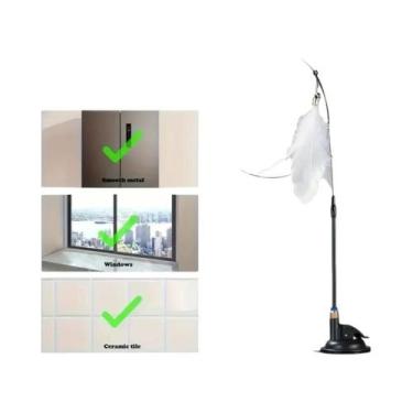 Imagem de Varinha Interativa Para Gatos Resistente a Mordidas Com Sino, Pena, Ha