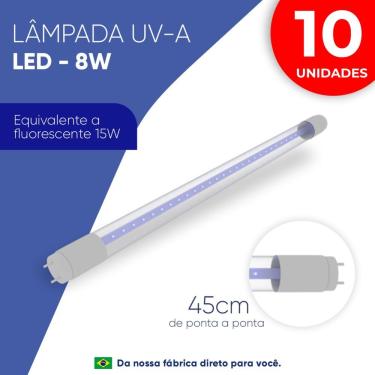 Imagem de 10 Lâmpadas Uv-a 15w Led