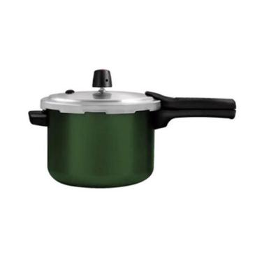 Imagem de Panela de Pressao Alumínio 3,0L Fechamento Externo Antiaderente Verde 