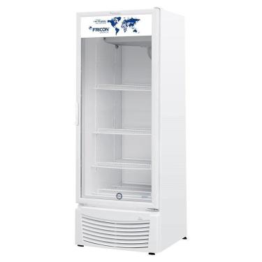 Imagem de Freezer Vertical Fricon 402L VCFM402V, Porta de Vidro, Branco