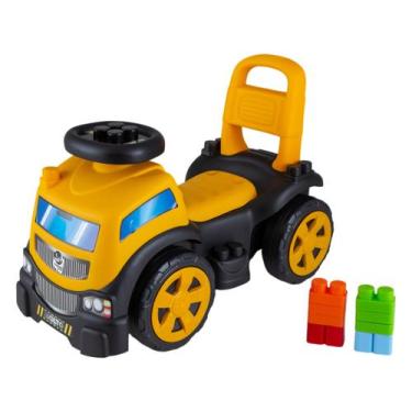 Imagem de Totoka Andador Caminhão com Blocos Educativos Truck Ride - Cardoso Toy