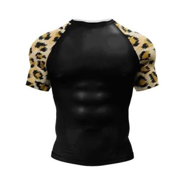 Imagem de Camiseta De Compressão Masculina No-Gi BJJ Em Poliéster E Elastano Par