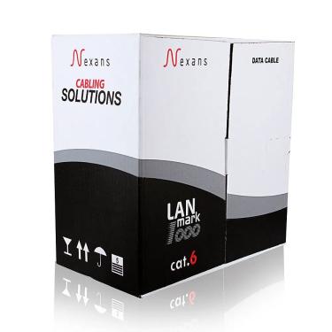 Imagem de Cabo de Rede Nexans Cat6 Cinza - 35 Metros