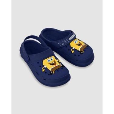 Imagem de Sandália Babuche Infantil Grendene Kids Bob Esponja New Step-Feminino