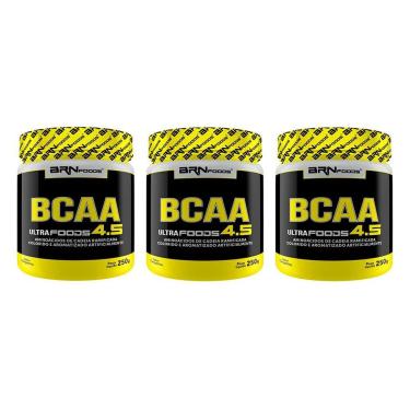 Imagem de Kit 3x BCAA Ultra 250g – BRN Foods-Unissex